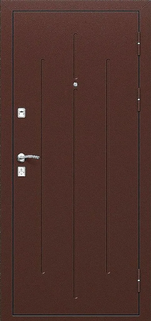 Входная дверь Appolo-27 (Порошковое напыление / МДФ Шпон) - внешняя сторона